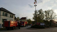 Feuerwehr Groß Kölzig - Maibaum 2016